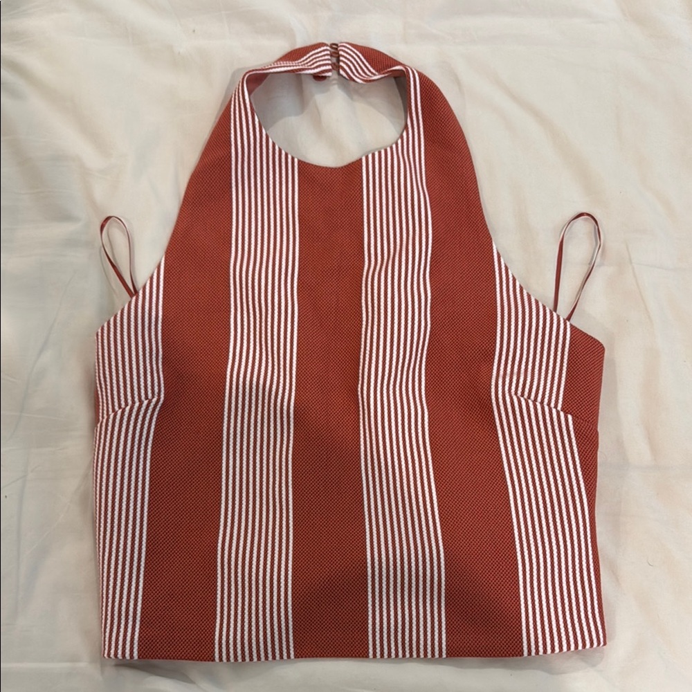 Anthropologie dark orange White Women's Top